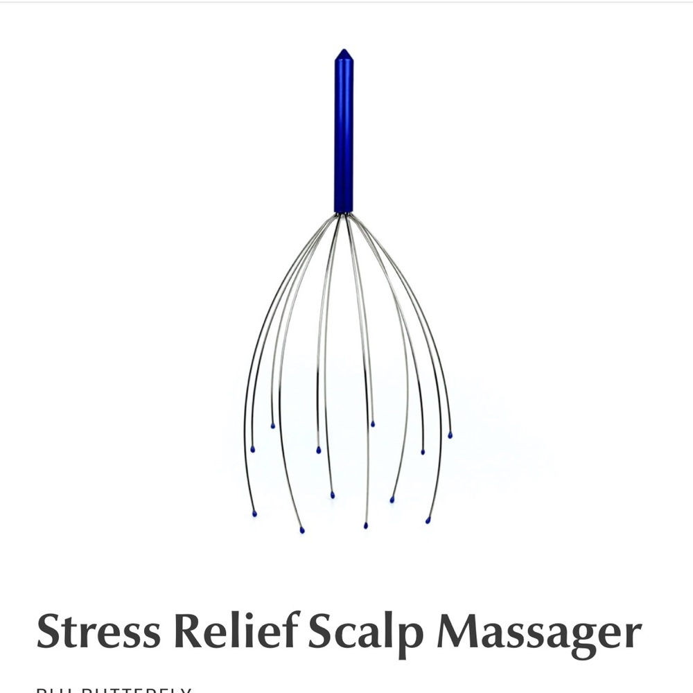 Set of 3 - Scalp Massagers for stress relief. Perfect as stocking stuffers